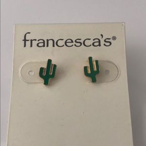 Francesca’s cactus earrings
